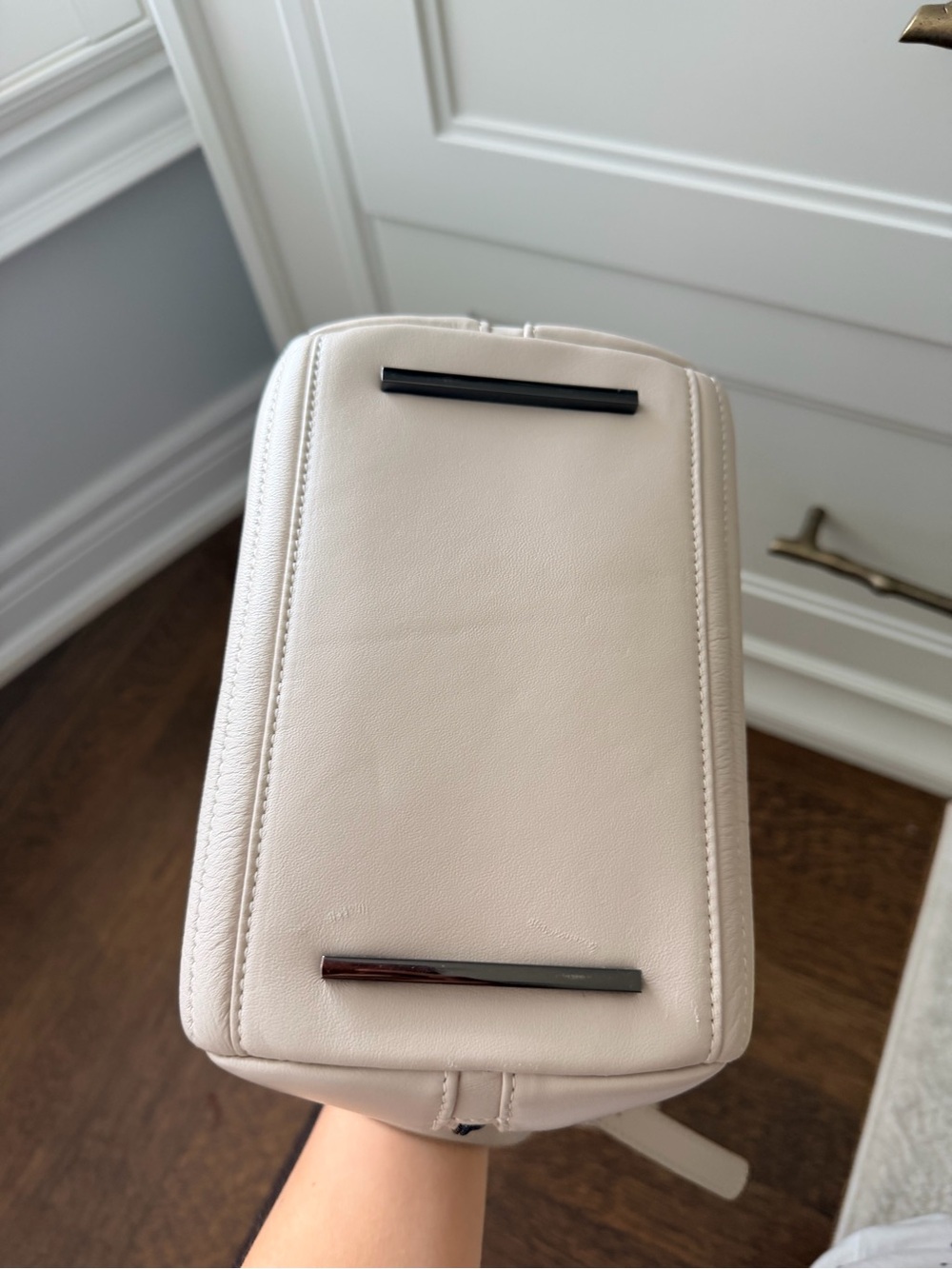 CELINE DION Vibrato Satchel Top Handle Cross Body Leather Purse NEW Retail $400 - Picture 12 of 14